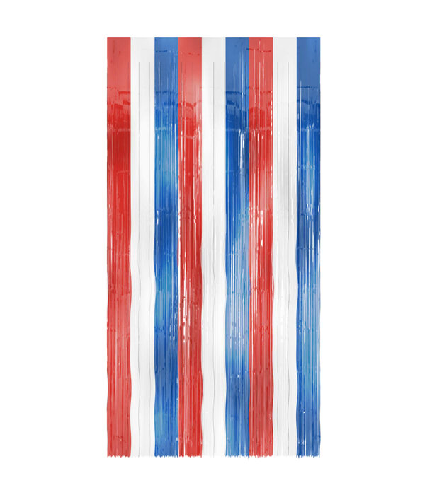 Deurgordijn Rood Wit Blauw (200x100cm)