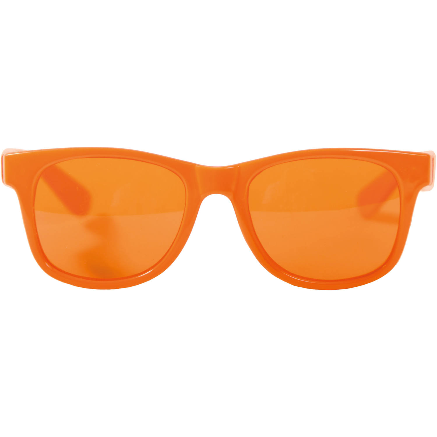 Oranje Blues Brothers Bril afbeelding