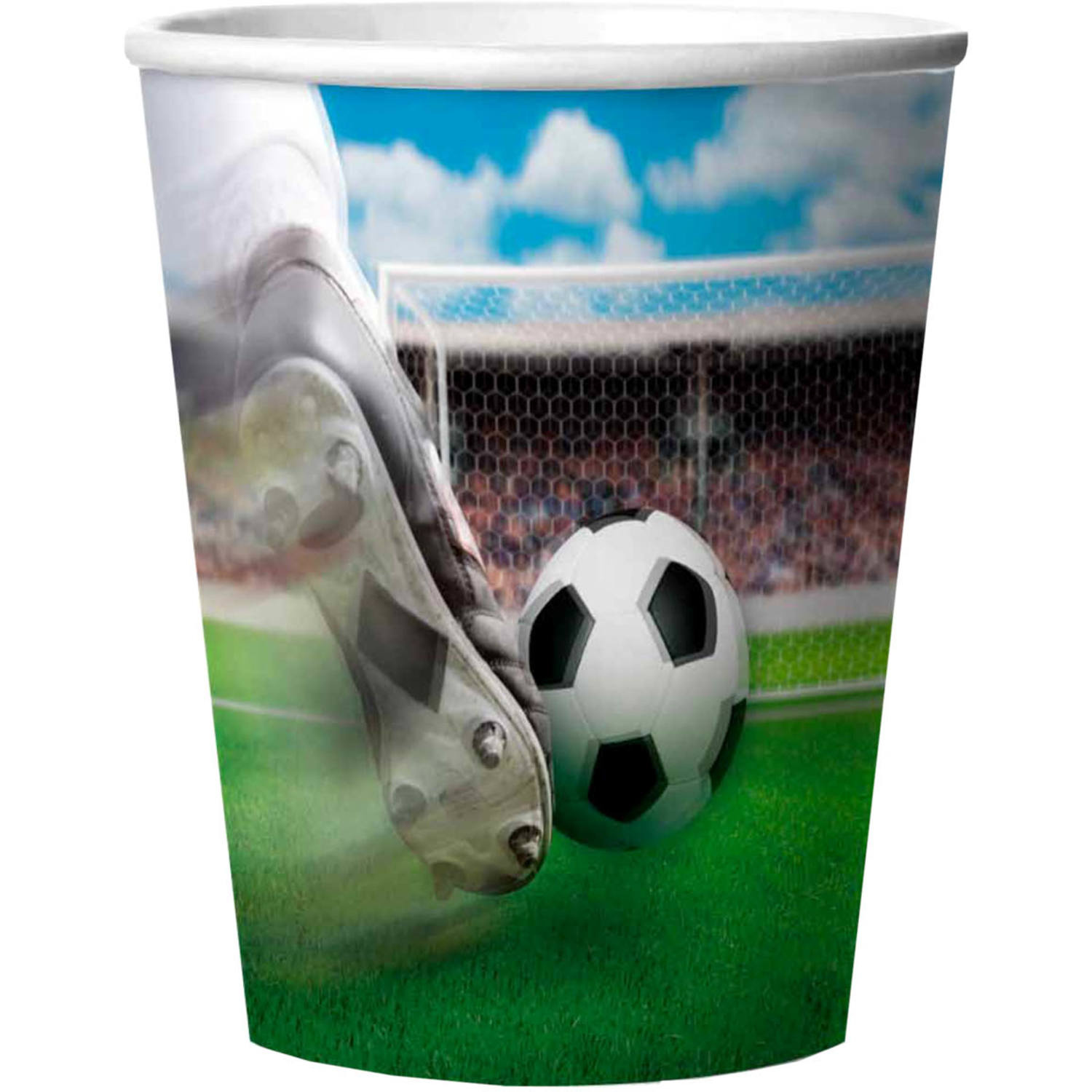 Voetbal Bekers 3D Effect (4st) afbeelding