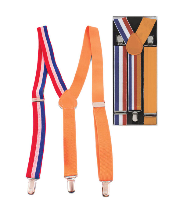Bretels Oranje Rood Wit Blauw Nederland
