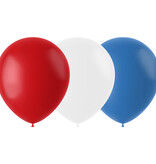 Ballonnenset Rood/Wit/Blauw (50st)
