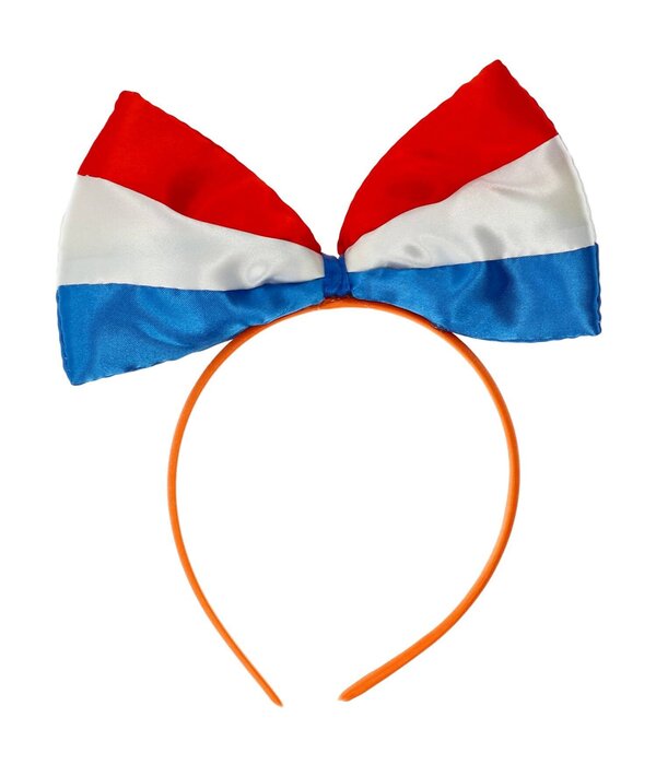Oranje Diadeem Strik Nederland