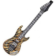 Gitaar opblaasbaar tijger