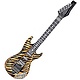 Gitaar opblaasbaar tijger