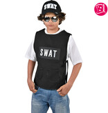 SWAT Vest Kind Zwart