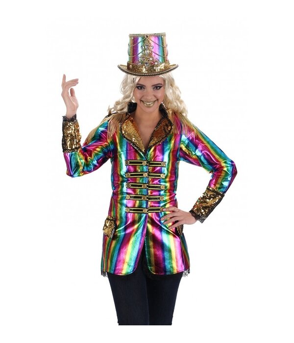 Crazy Cabaretier Jasje Rainbow Multikleur