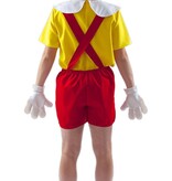 Pinokkio kostuum man