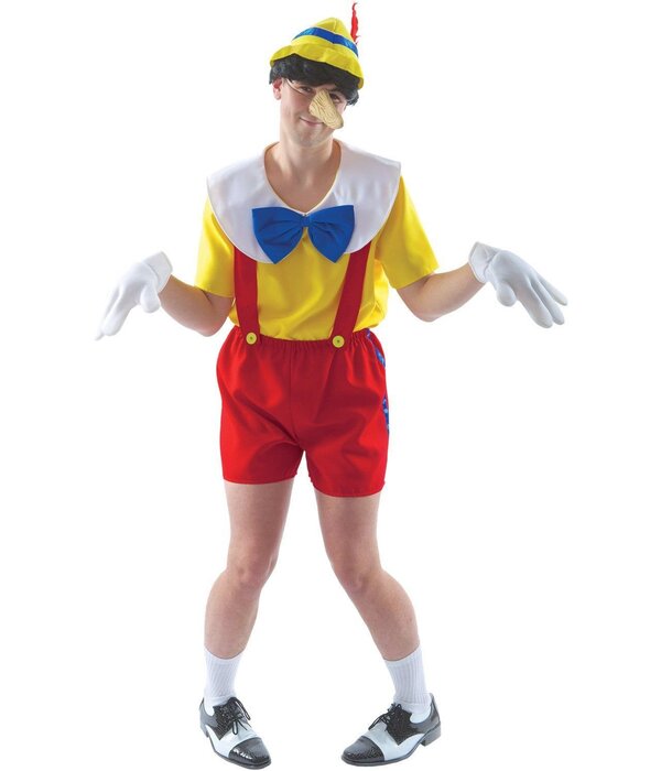 Pinokkio kostuum man