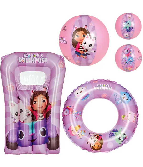 Gabby's Dollhouse Zwemset 3-delig