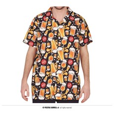 Party Overhemd Bierglas Symbolen