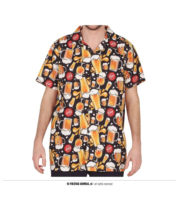 Party Overhemd Bierglas Symbolen