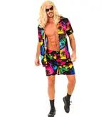 Zomer Party Verkleedset Palmbomen Neon
