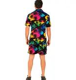 Zomer Party Verkleedset Palmbomen Neon