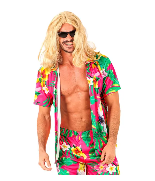 Zomer Partyblouse Papegaai Volwassen