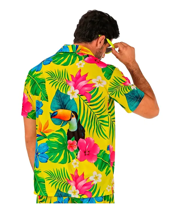 Zomer Partyblouse Toekan Volwassen