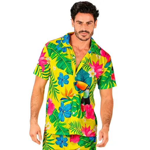 Zomer Partyblouse Toekan Volwassen