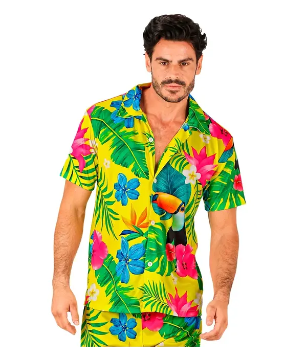 Zomer Partyblouse Toekan Volwassen