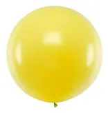 Mega Ballon Pastel Geel - 100cm