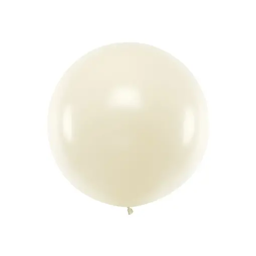 Mega Ballon Pearl White - 100cm