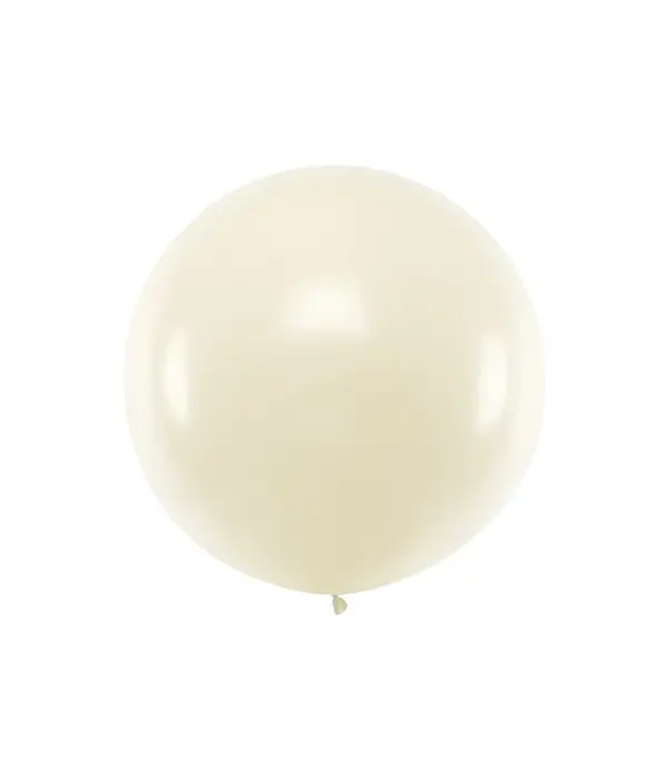 Mega Ballon Pearl White - 100cm