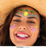 Gezicht Stickers Tropisch Hawaii