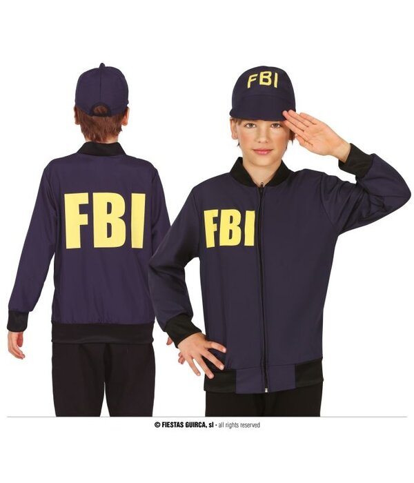 FBI Verkleedset 2-Delig Kind