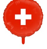 Folieballon Zwitserland (46cm)