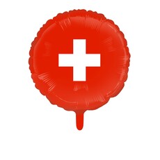 Folieballon Zwitserland (46cm)