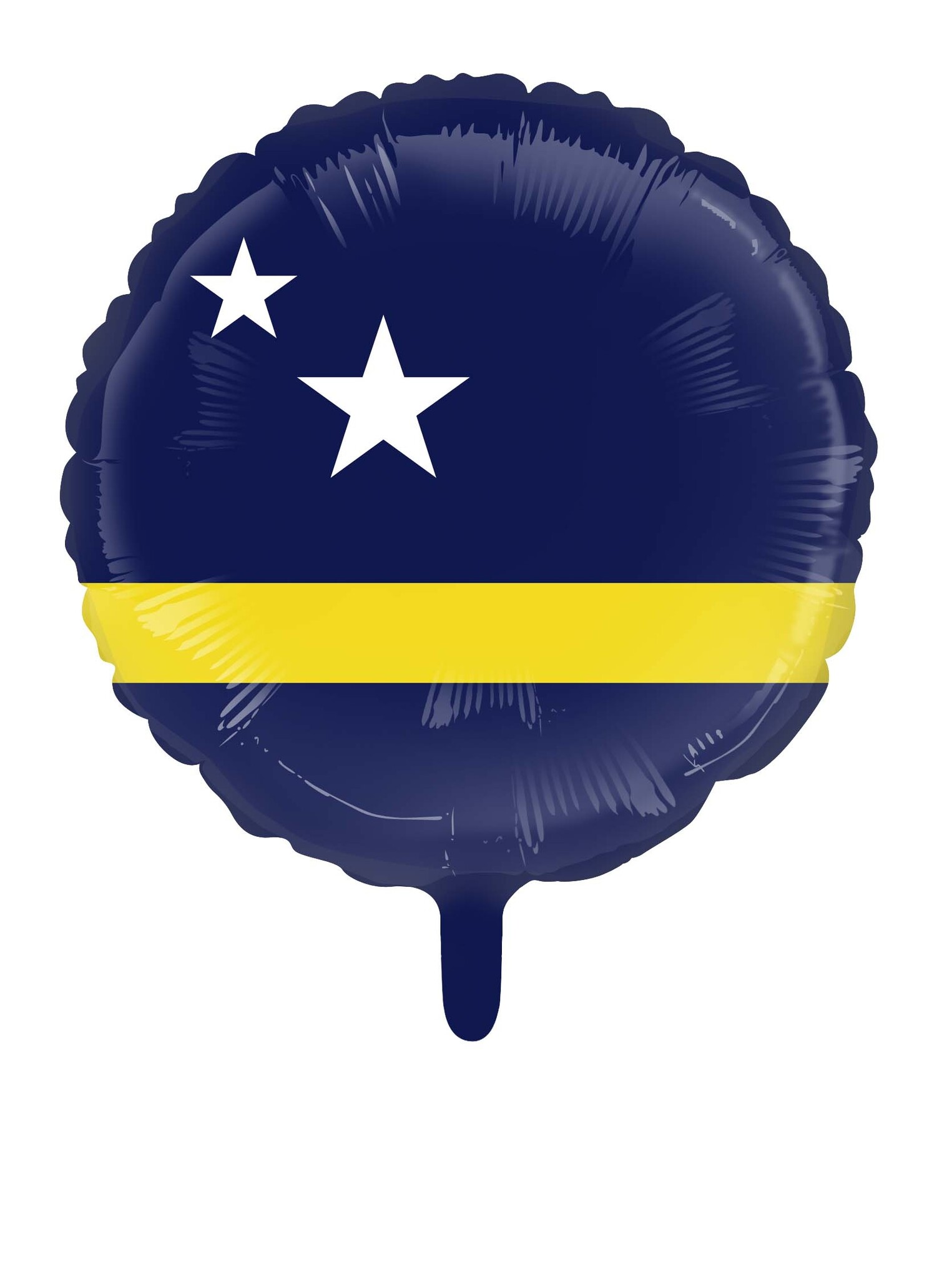 Folieballon 45cm vlag Curaçao