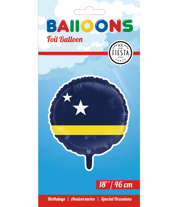 Folieballon Curaçao (46cm)