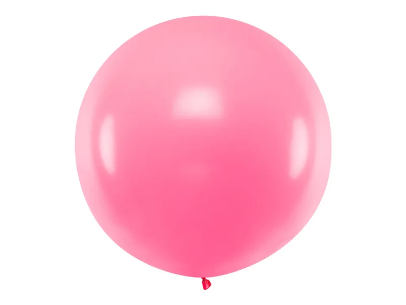 Mega Ballon Pastel Pink 100cm afbeelding