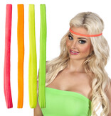 Elastische Haarbandjes Neon (4st)