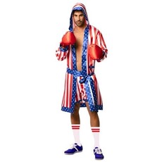 Bokser Kostuum USA Star Volwassenen