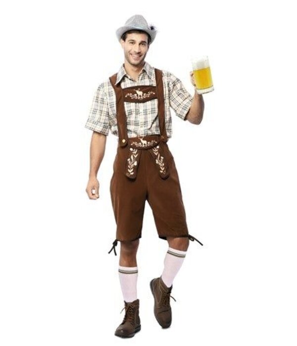 Beierse Outfit Bruin Heren