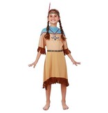 Indianen Meisje Verkleedset 3-Delig Pezi