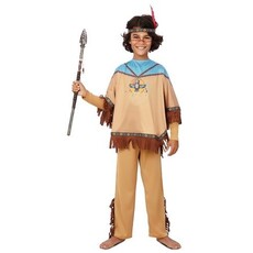 Indianen Jongen Verkleedset 4-Delig Lonato