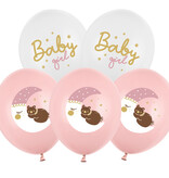 Ballonnen Mix Baby Girl (6st)