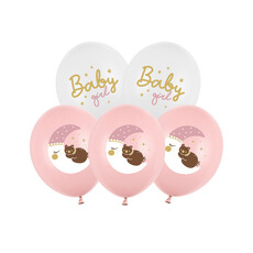 Ballonnen Mix Baby Girl (6st)