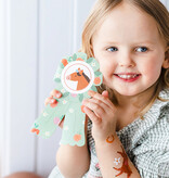 Uitnodiging Paarden Rozet Vorm Bella (6st)