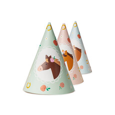 Feesthoedjes Paarden Bella (6st)