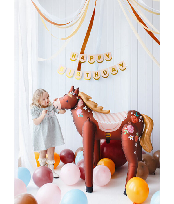 Folie Ballon Paard Bella (110cm)