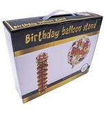 Ballonnenpilaar Happy Birthday (160cm)