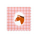 Servetten Paarden Geblokt Bella (12st)