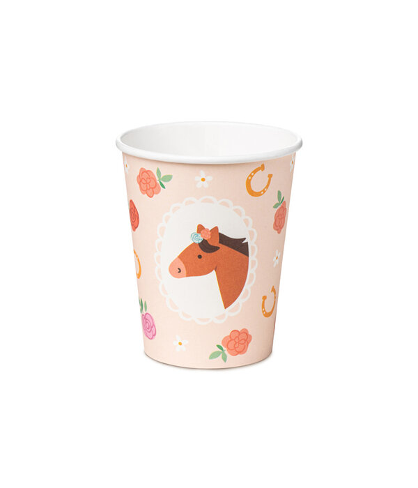Bekertjes Paarden Perzik (6st)