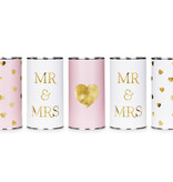 Trouwblikken Mr And Mrs (5st)