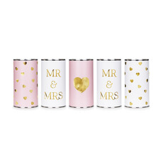 Trouwblikken Mr And Mrs (5st)