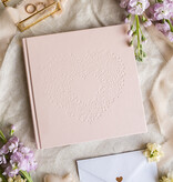 Gastenboek Lichtroze Hartje