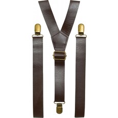 Bretels Steampunk Bruin Lederlook