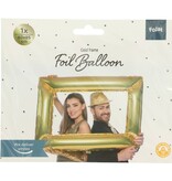 Gouden Folieballon Fotolijst (85x60cm)