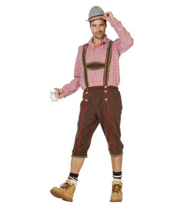 Oktoberfest broek bruin elite